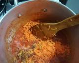 A picture of step 15 of Baked potato croquettes with pumkin/carrot/tomato soup.