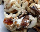 A picture of step 4 of Energy-saving Air-fryer aubergine, feta and mushroom Roast.