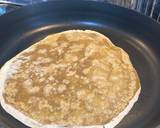 A picture of step 1 of Emergency hors d’oeuvre - chapati with duck rillettes and tomato.