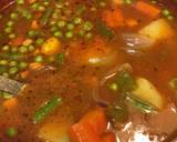 A picture of step 5 of Vegetable Soup.