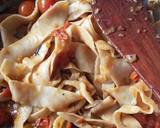 A picture of step 3 of Homemade pasta with cherry tomatoes sauce.