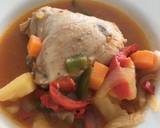 A picture of step 5 of Simple chicken casserole with vegetables.