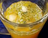 A picture of step 3 of Passion fruit squash.