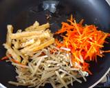 A picture of step 2 of Japanese sautéed and braised burdock root(Kimpira Gobo) (V).