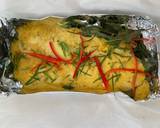 รูปขั้นตอนการทำที่ 6 ของ ห่อหมกอกไก่พริกแกงปักษ์ใต้อบ🌶️🧄