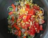 A picture of step 3 of Mix vegetables pulav.