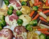 A picture of step 2 of Roasted Vegetables for Beef Braciole.