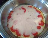 A picture of step 3 of Tomato upside down omelette#cookingwithtomatoes.