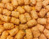 A picture of step 4 of Cowboy Ground turkey tater tot Casserole.