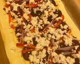 A picture of step 2 of Beetroot and feta tart.