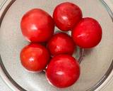 A picture of step 1 of Japanese Chilled Tomato.