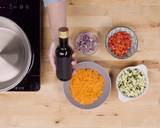 A picture of step 1 of Quinoa and vegetables salad recipe.