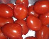 A picture of step 1 of Tomato Mboga#Theme Contest.