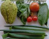 A picture of step 1 of Chicken soup with Squash, French Beans & Tomato.