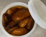 A picture of step 1 of Shiitake Mushroom Soup.