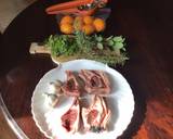 A picture of step 2 of California Farm Marinaded Rosemary and Garlic Lamb Chops.