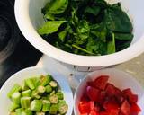 A picture of step 1 of Mama’s Okra Soup.