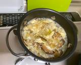 A picture of step 4 of Shiitake Mushroom Soup.