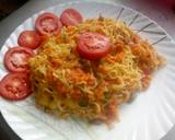 A picture of step 7 of Mixed veggie indomie #authors marathon.