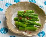 A picture of step 4 of Japanese Okra Pickles.