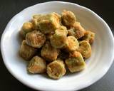 A picture of step 4 of ‘Kara-age’ Fried Okra.