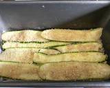 A picture of step 3 of Summer in Provence Cheezette - cheesy herby courgette bake.