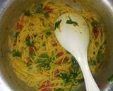 A picture of step 4 of Veggie Spaghetti.