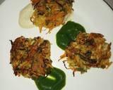 A picture of step 5 of Vegetable fritters.