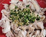 รูปขั้นตอนการทำที่ 3 ของ ไก่นึ่งขิงและต้นหอม
