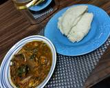 A picture of step 1 of Rich Ogbono veg soup.