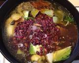 A picture of step 5 of California Farm Red Beans and Rice Dinner Soup.