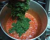 A picture of step 2 of Creamy coconut vegetables with ugali.