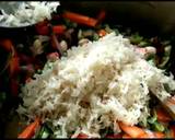 A picture of step 5 of Vegetable biryani.