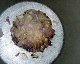 A picture of step 3 of Fried Sukuma wiki with Amaranth (Terere).