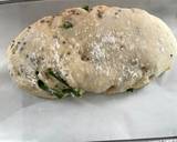 รูปขั้นตอนการทำที่ 3 ของ ขนมปังกุ๊ย(ช่ายและงาขี้ม่อน)🍞Chive and Perilla Seed Bread🥬🍞