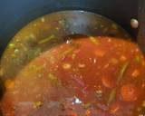 A picture of step 7 of Beef and Barley Vegetable Soup.