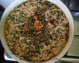 A picture of step 5 of Vegetable pulao/pilau.