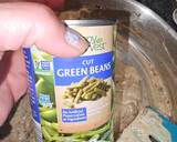 A picture of step 4 of Southern Style Green Bean Casseole.