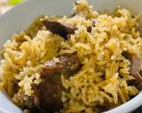 A picture of step 9 of Mutton Yakhni Pulao.