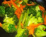 A picture of step 3 of Steamed mixed vegetables.