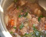 รูปขั้นตอนการทำที่ 1 ของ ต้มจืดปลาหมึกแห้งหมูสับ