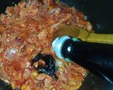 A picture of step 11 of Pateera with sausage vegetable soup.