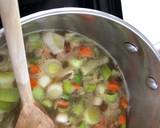 A picture of step 2 of Vegetable stew with Animal Pasta.