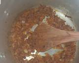 A picture of step 1 of Chicken cabbage stew#4weeks challenge.