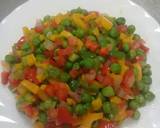 A picture of step 13 of Buttered Sauteed mixed vegetables.