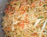 A picture of step 9 of Sauteed cabbage with a twist. #authormarathon.