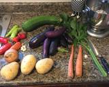 A picture of step 1 of Mixed garden vegetable stew (τουρλού)🇬🇷.