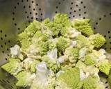 A picture of step 1 of Romanesco side salad.