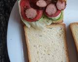 A picture of step 2 of Veggies n Sausage sandwich #Photography Challenge.