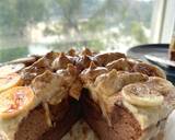 รูปขั้นตอนการทำที่ 8 ของ เค้กก้อนสอง แก้ไขจากก้อนแรก😆: Ovaltine Cake Banana Whipped Cream🍫🧁🍌